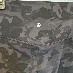 Lululemon Align Crop Camo Leggings, 8